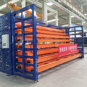 电动抽屉式板材货架